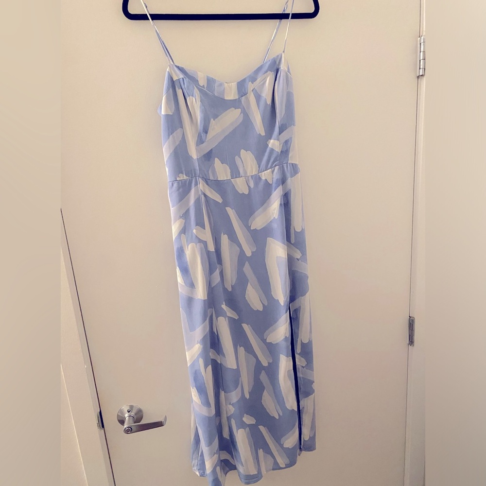 Abercrombie & fitch Camille Midi slit dress